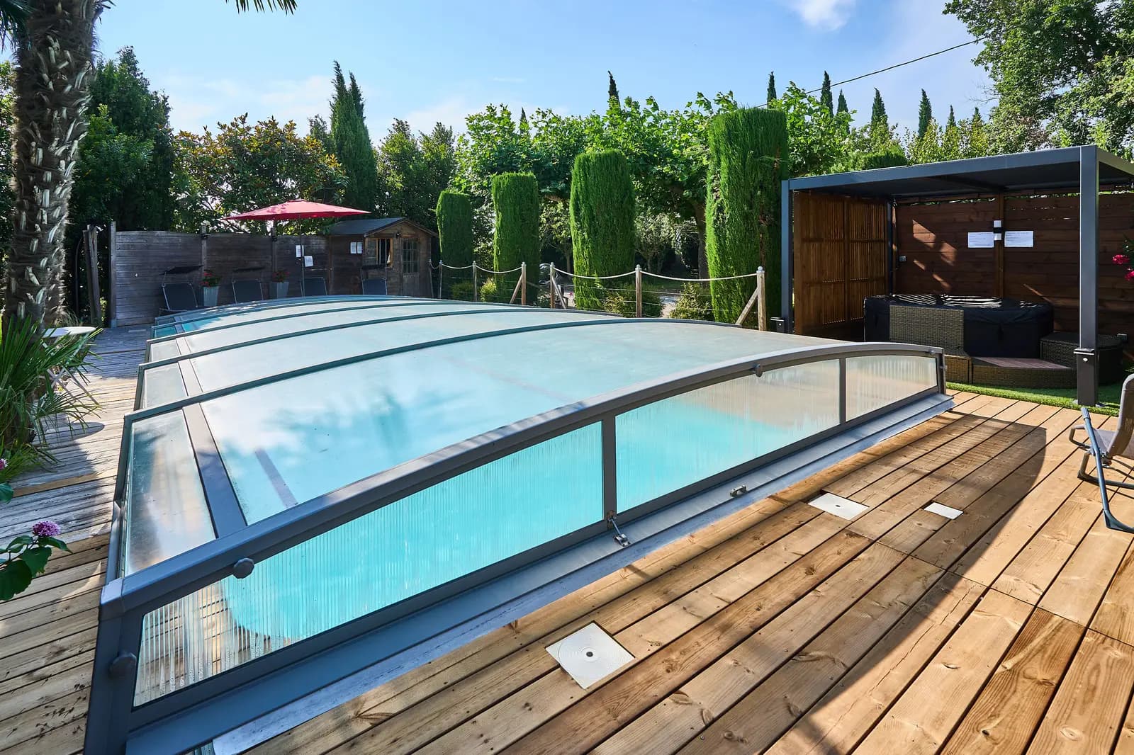 Gîte avec piscine couverte chauffée, spa privatif et jacuzzi dans l’Aude - photo 5